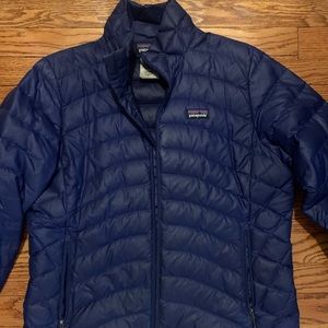 Great condition royal blue patagonia zip up!!